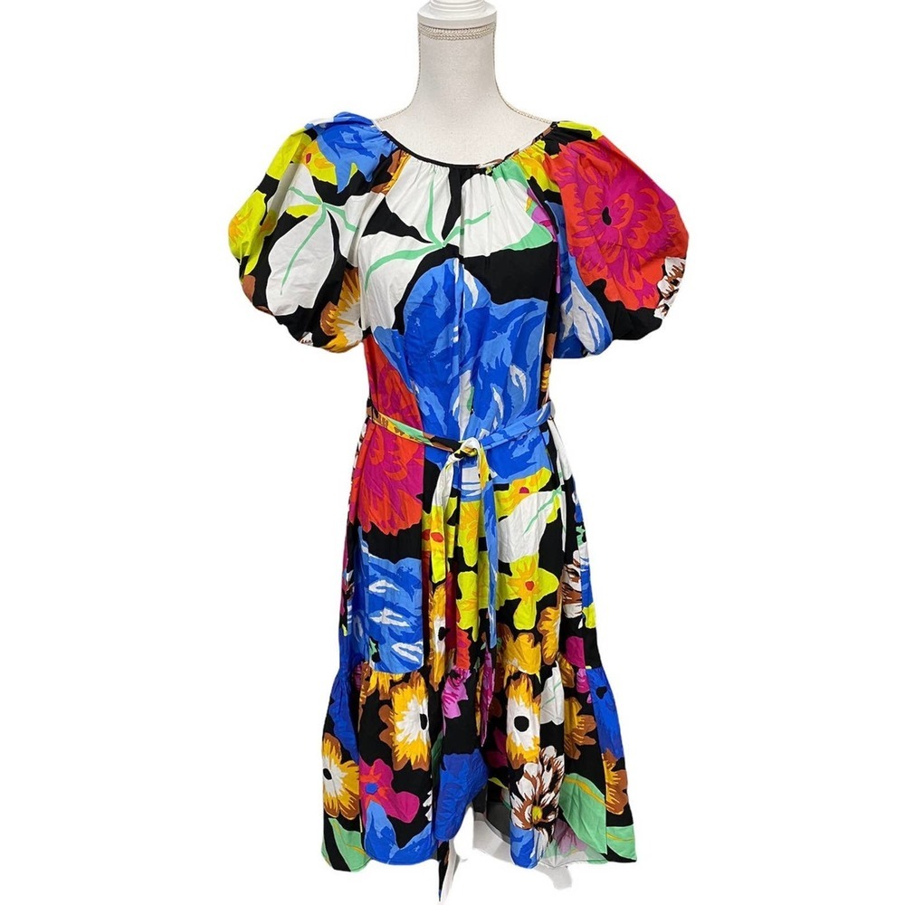 Christopher John Rogers Multi Color Floral Dress Sz XXS 23